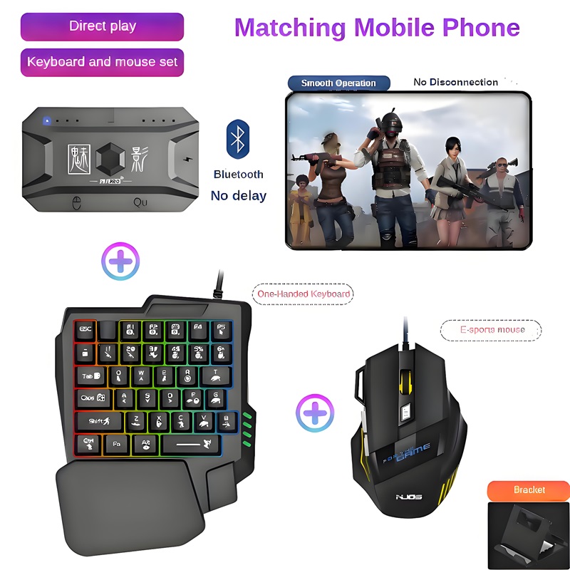 Gaming Keyboard Bundle - M1 Pro Gamepad Mobile Phone Game