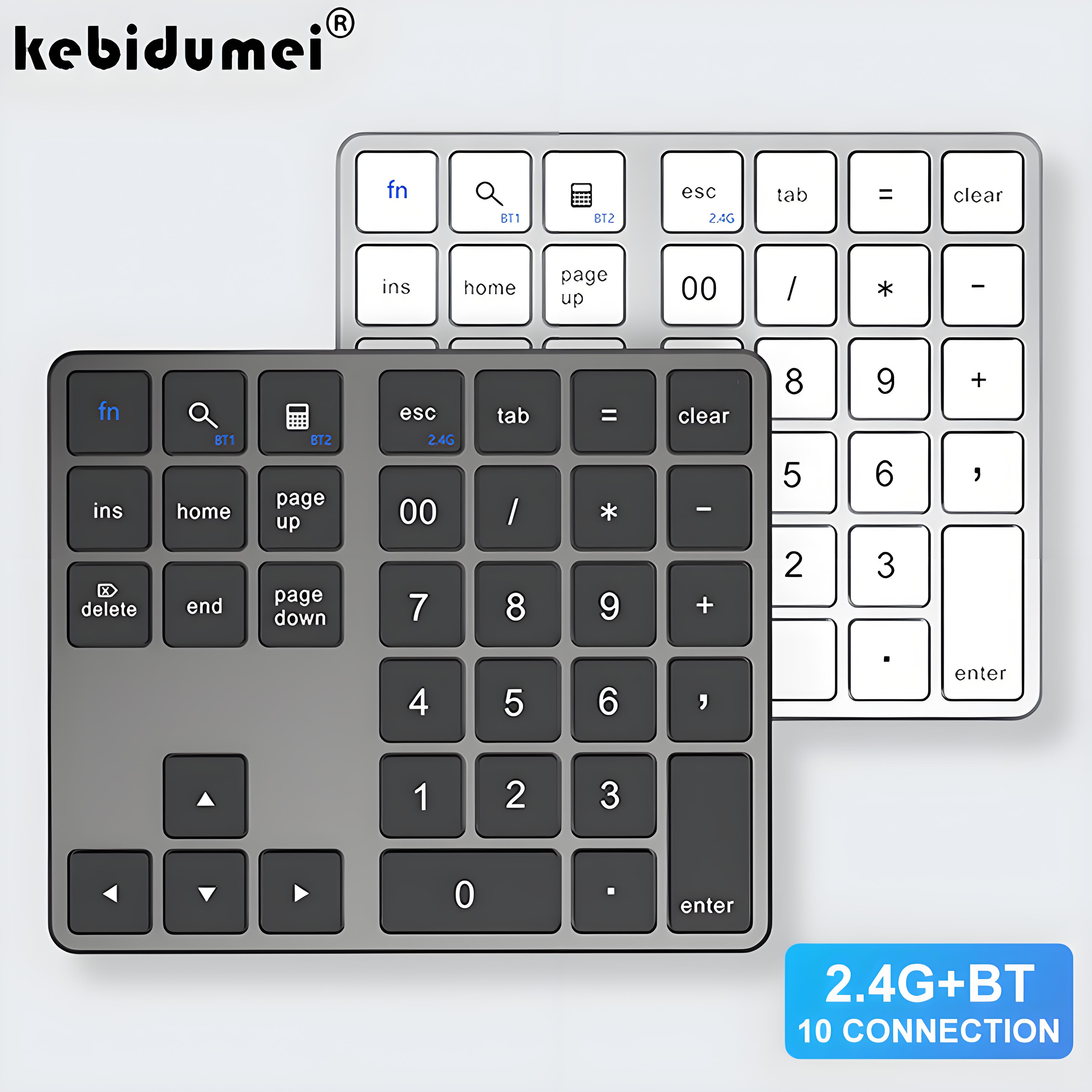 Gaming Keyboard Mini Mechanical - 2.4Ghz Bluetooth Numeric Keypad K35 Wireless