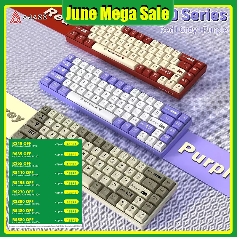 Gaming Keyboard Mini Mechanical - AJAZZ AK680 65% Wired Gaming Mechanical