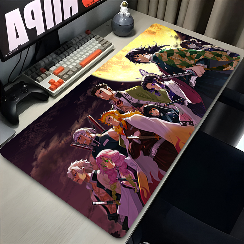 Gaming Keyboard En Mouse - Mousepad Anime D-demon Slayer Computer Accessories