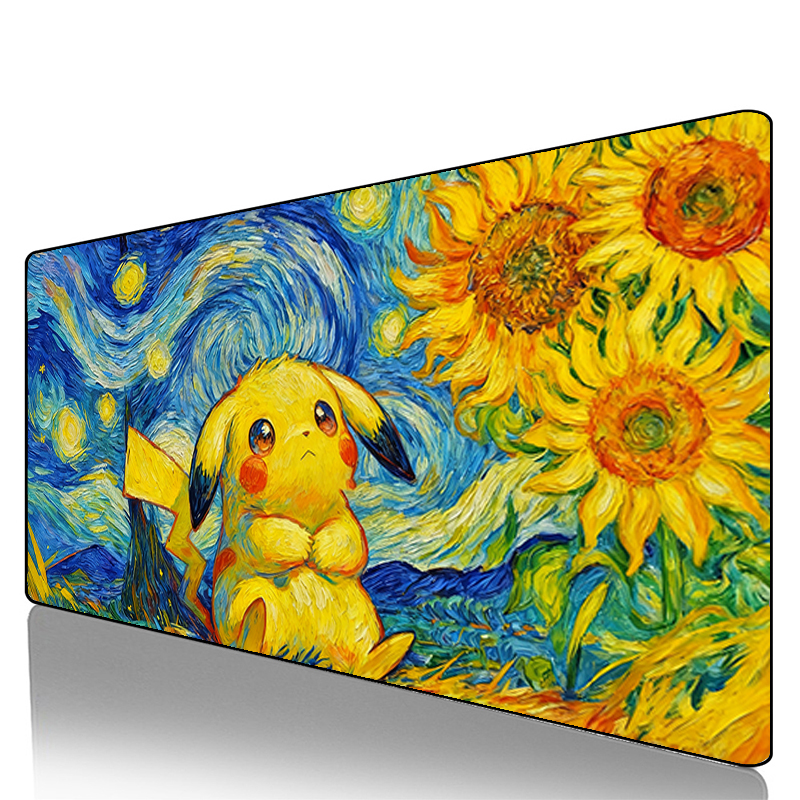 Gaming Keyboard En Mouse - Mouse Pad Pokemon Pikachu Gengar Cool