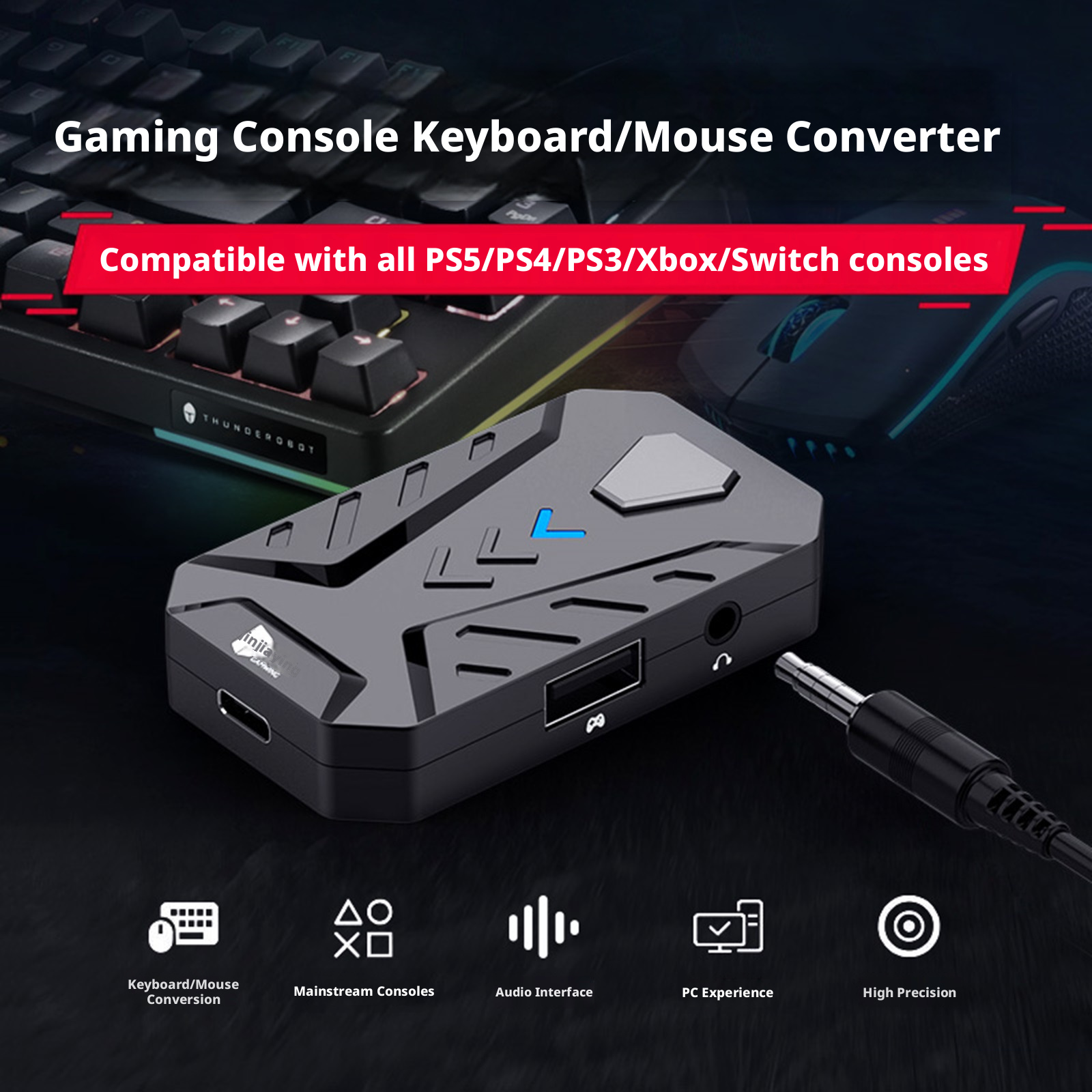 Gaming Keyboard And Mouse For Xbox - Master Pro Gaming Keyboard and Mouse