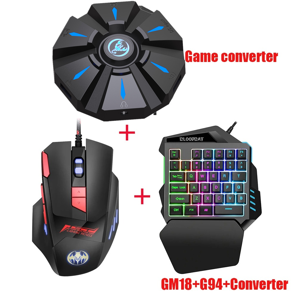 One-Handed RGB Gaming Keyboard - Gaming Keyboard And Mouse For Xbox ulasan dan harga