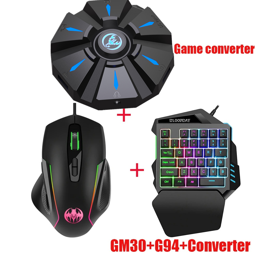 One-Handed RGB Gaming Keyboard - Gaming Keyboard And Mouse For Xbox ulasan dan harga