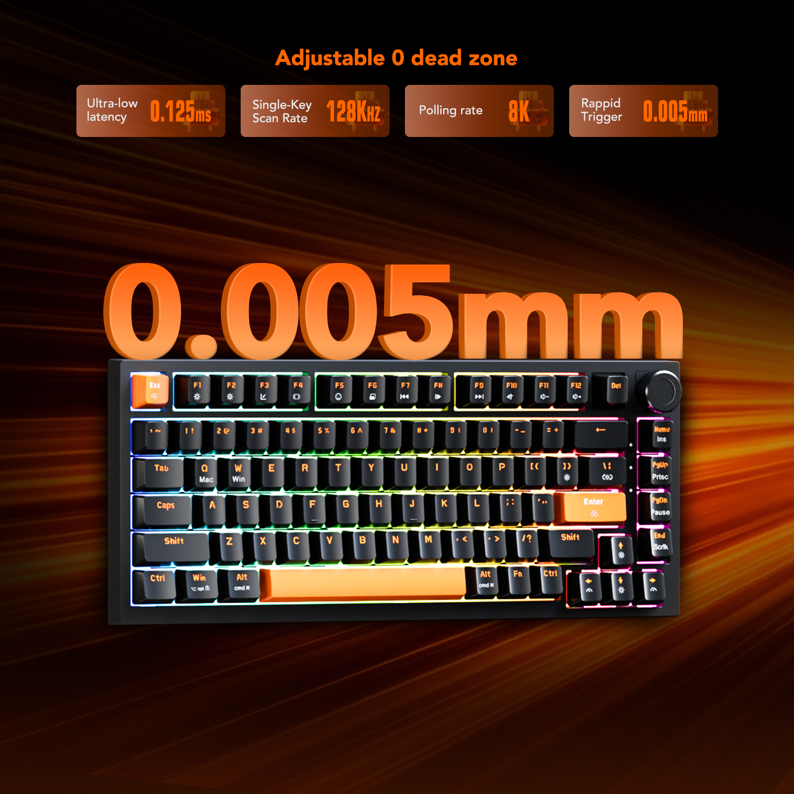 KYSONA KM82 HE Wired Gaming Ke - Gaming Keyboard No Number Pad ulasan dan harga