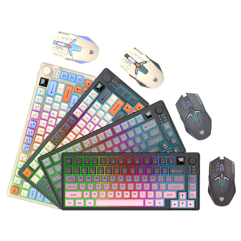New Dual-Mode 80 Keys Wireless - Gaming Keyboard Extension ulasan dan harga