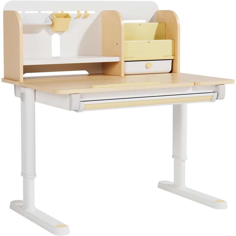 Adjustable Wooden Kids Desk wi - Wrist Rest Wood ulasan dan harga