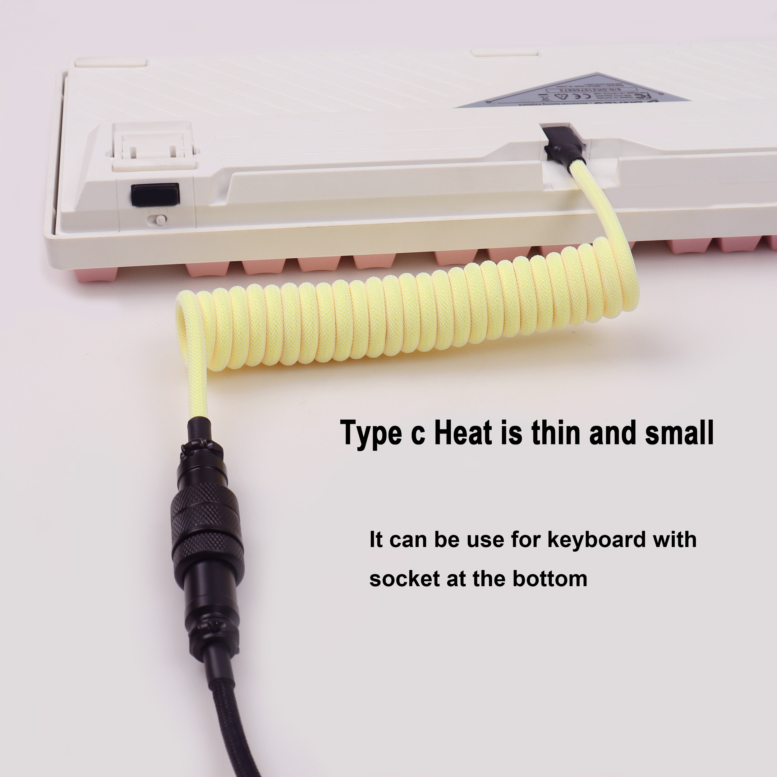 LANO USB A to Type C for Mecha - Gaming Keyboard Types ulasan dan harga