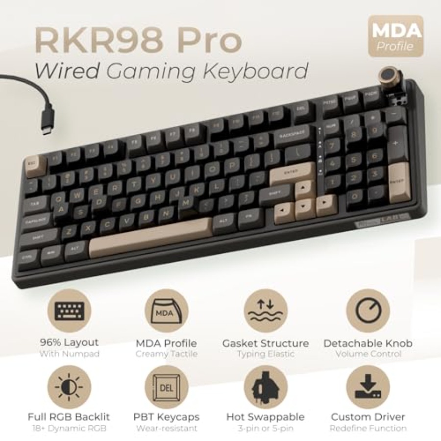 Gaming keyboard with gasket mo - Gaming Keyboard No Number Pad ulasan dan harga