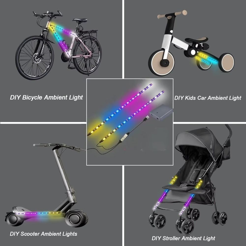 Creative Battery Powered Scoot - Rgb Underglow Strip ulasan dan harga