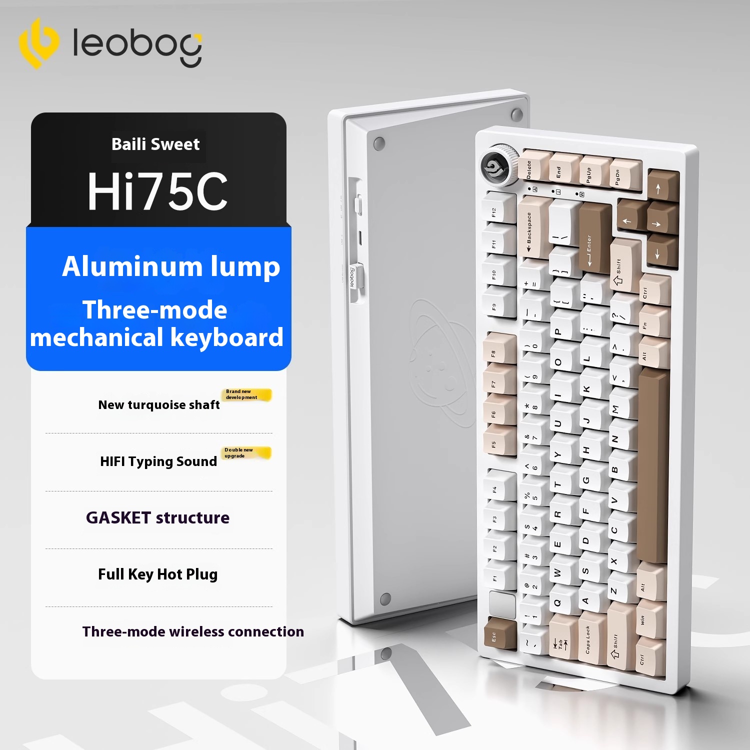 LEOBOG Hi75C Mechanical Keyboa - Gaming Keyboard Extension ulasan dan harga