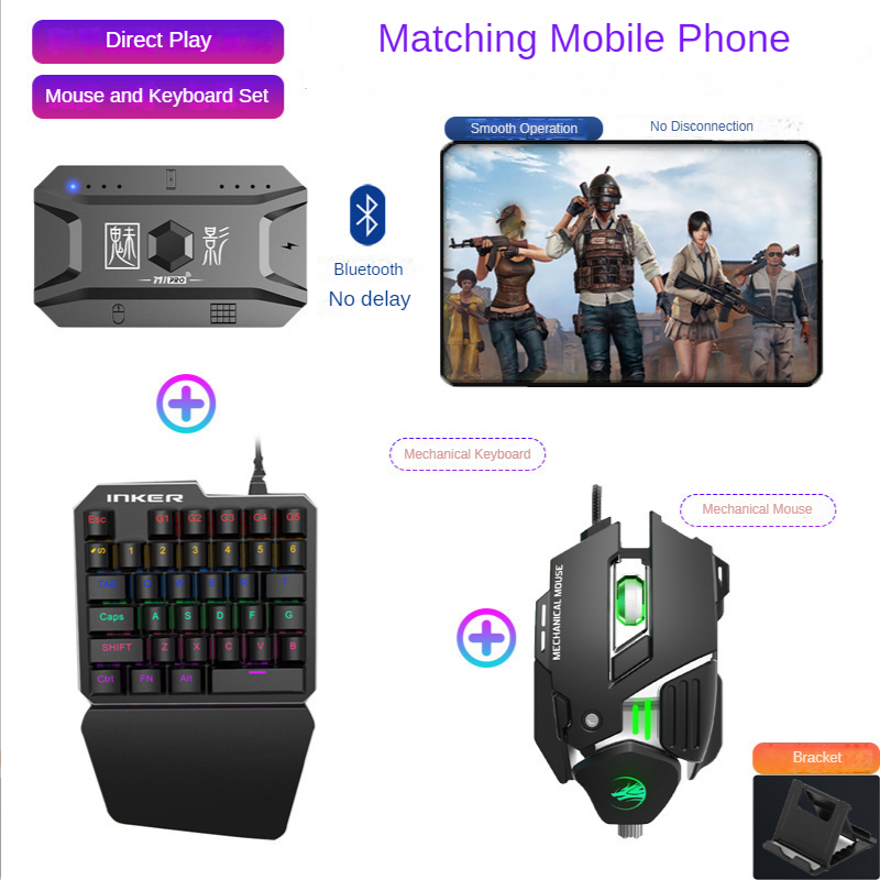 M1 Pro Gamepad Mobile Phone Ga - Gaming Keyboard Bundle ulasan dan harga