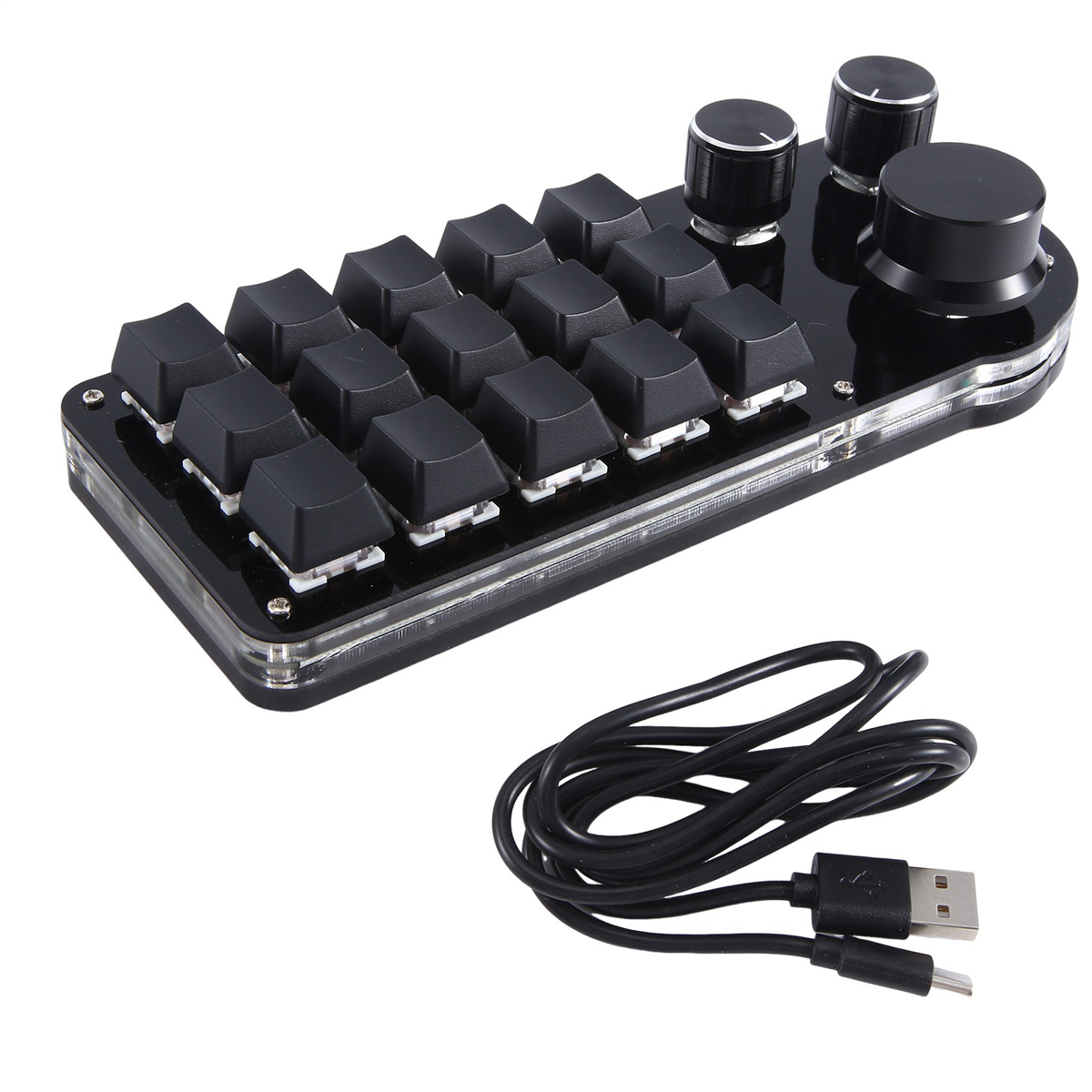 Programming Macro Custom 15 Ke - Gaming Keyboard Mini Mechanical ulasan dan harga