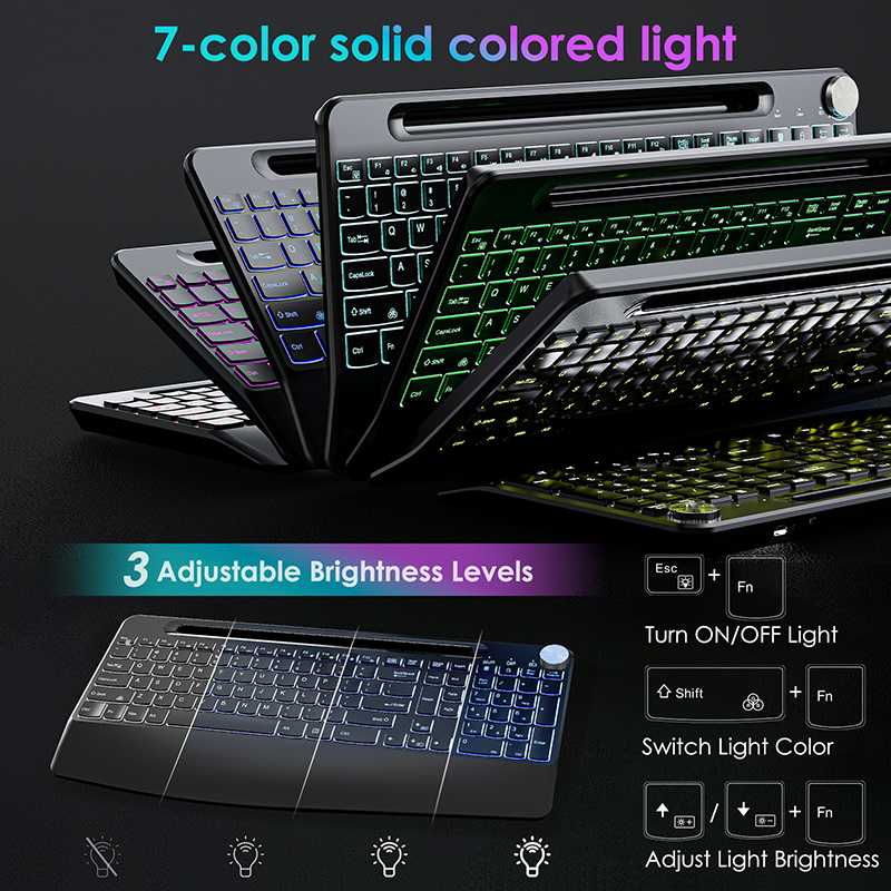 2.4G&Type-C Wireless Keyboard  - Gaming Keyboard Types ulasan dan harga