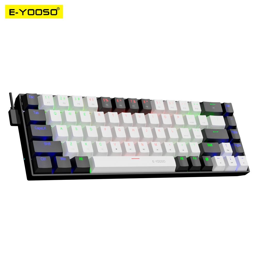 E-YOOSO Z686 USB Mini Slim Mec - Gaming Keyboard Mobile ulasan dan harga