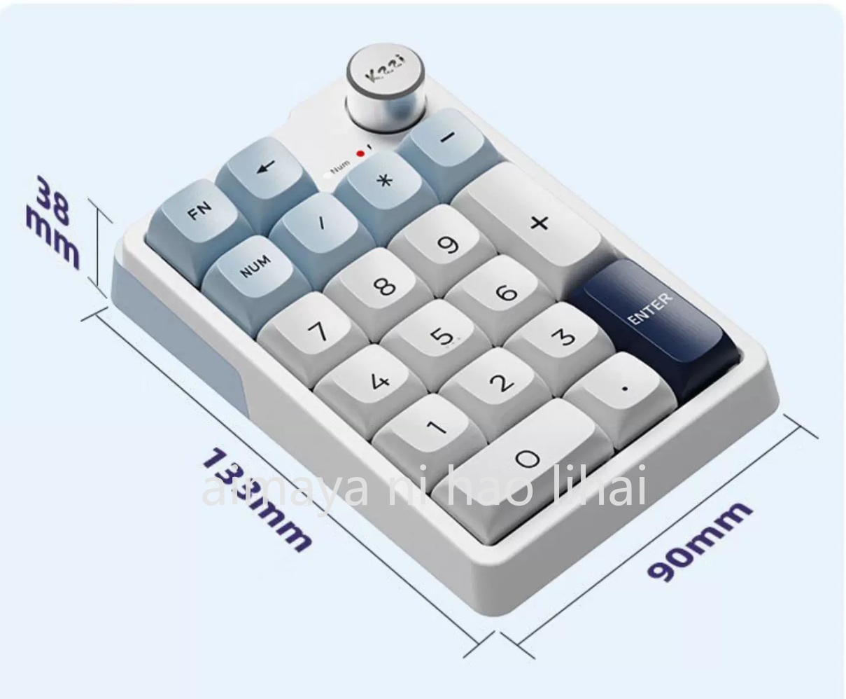 Kzzi K20 Mini Keypad Three Mod - Gaming Keyboard Mechanical Wireless ulasan dan harga