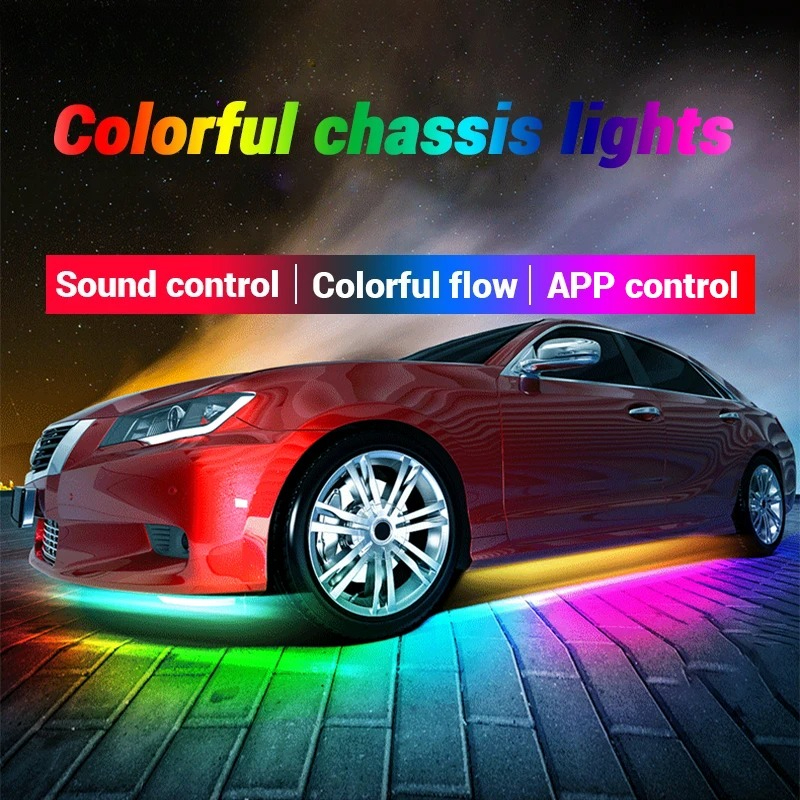 KIEND Car Flexible Underglow S - Rgb Underglow Strip ulasan dan harga