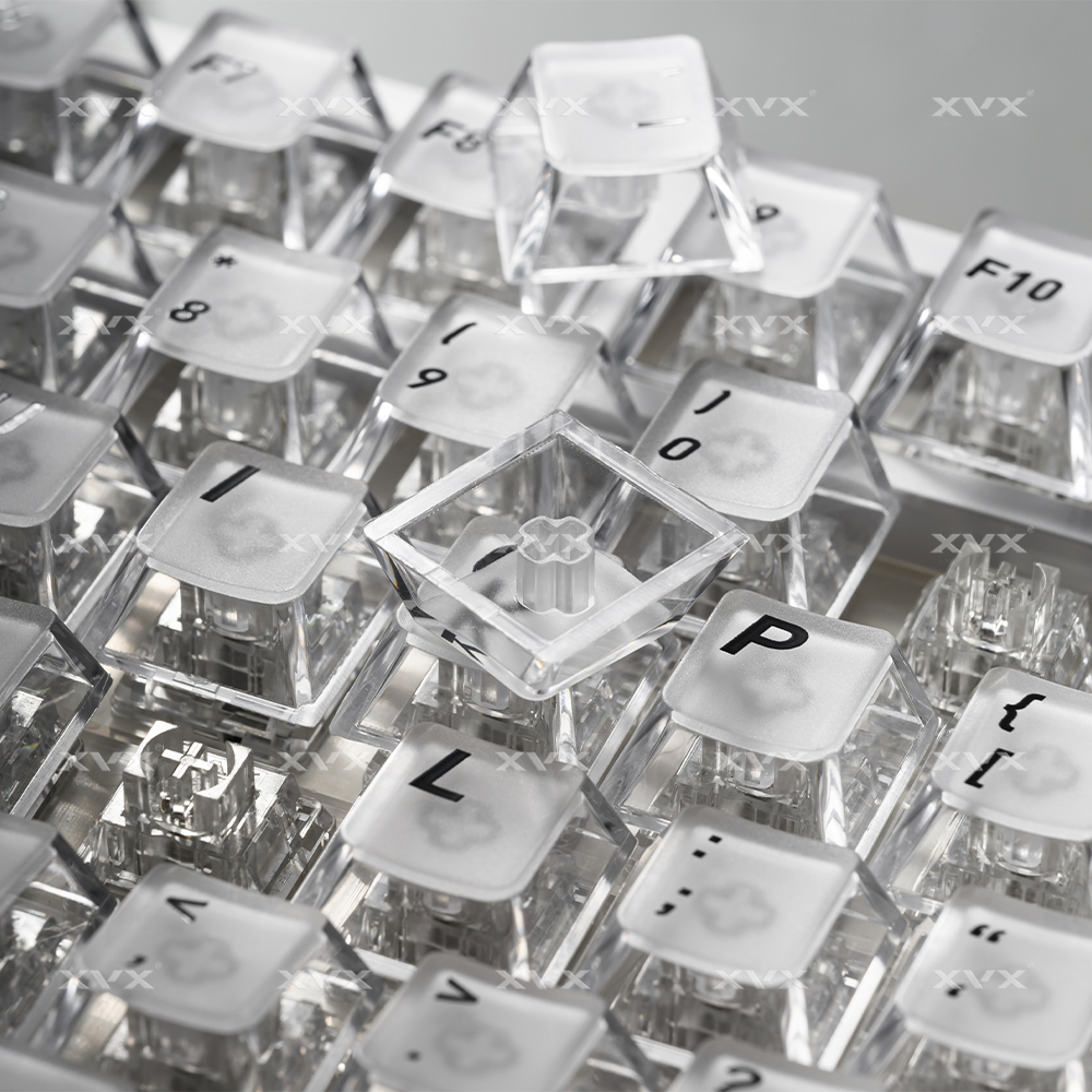 XVX Crystal Transparent Keycap - Gaming Keyboard No Rgb ulasan dan harga