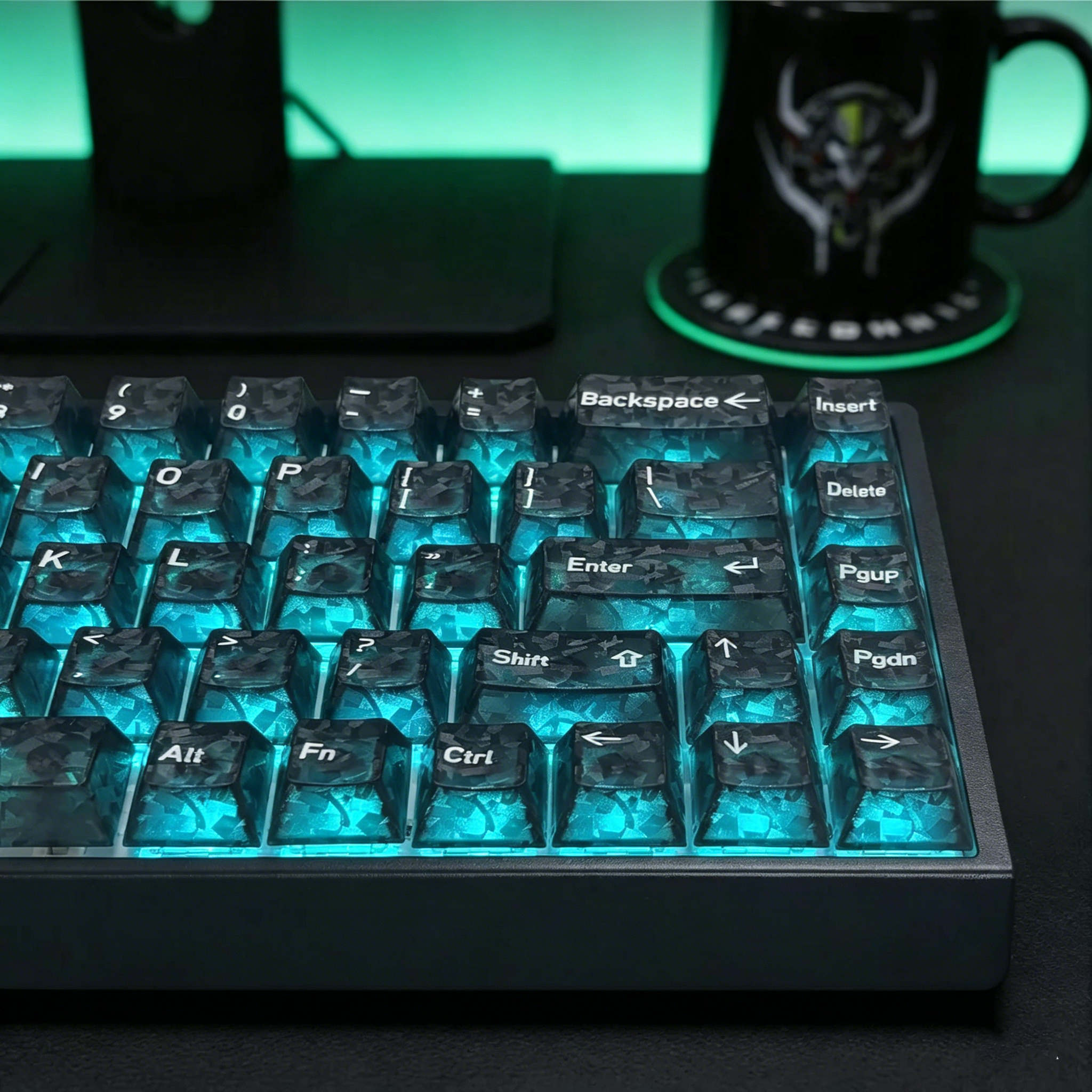 2026 New Forged Carbon Fiber T - Gaming Keyboard No Rgb ulasan dan harga