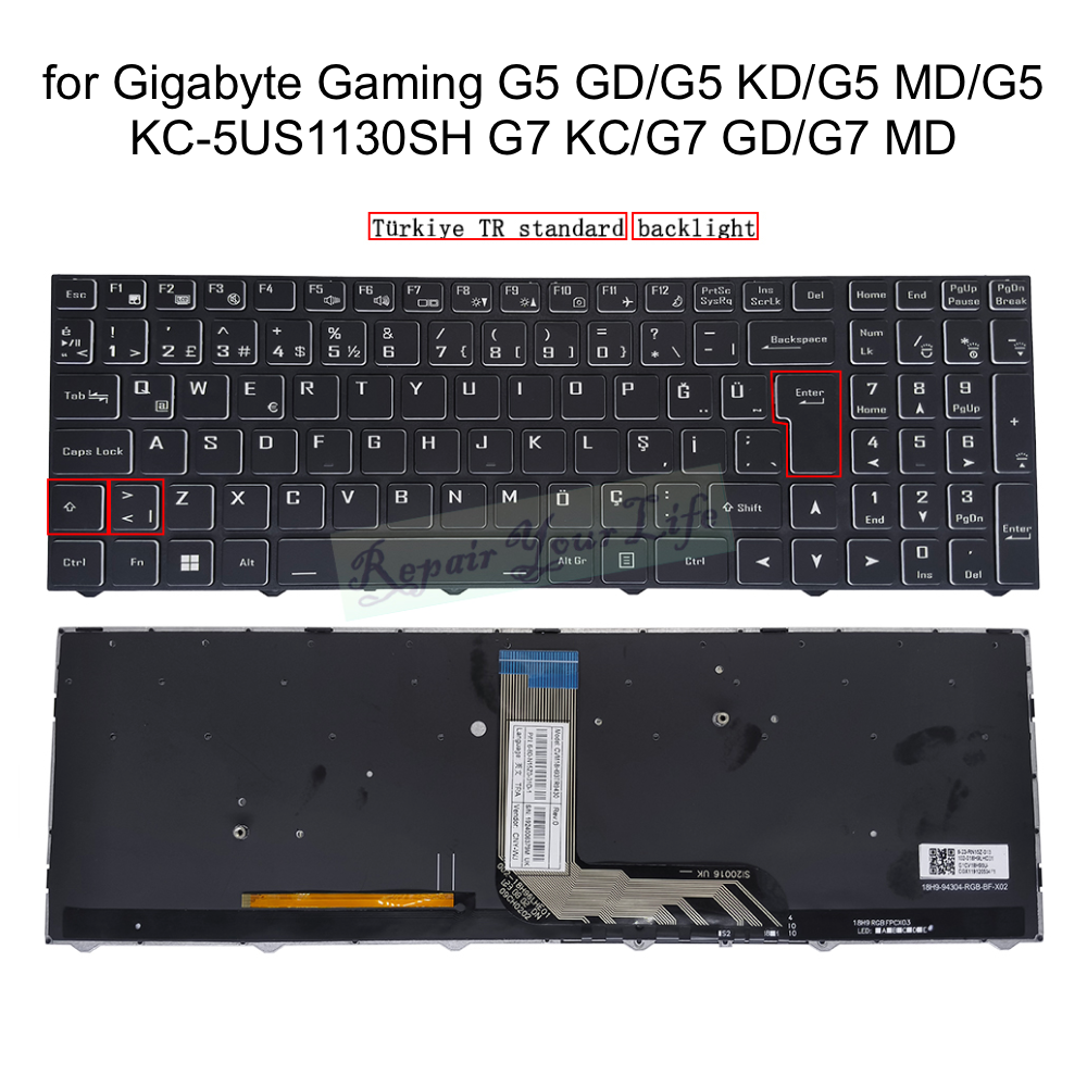 UK Turkish Spanish Backlit Key - Gaming Keyboard Hp ulasan dan harga