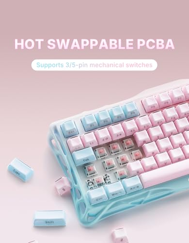 K1 Lite 75% Gaming Keyboard, T - Gaming Keyboard Mechanical Wireless ulasan dan harga