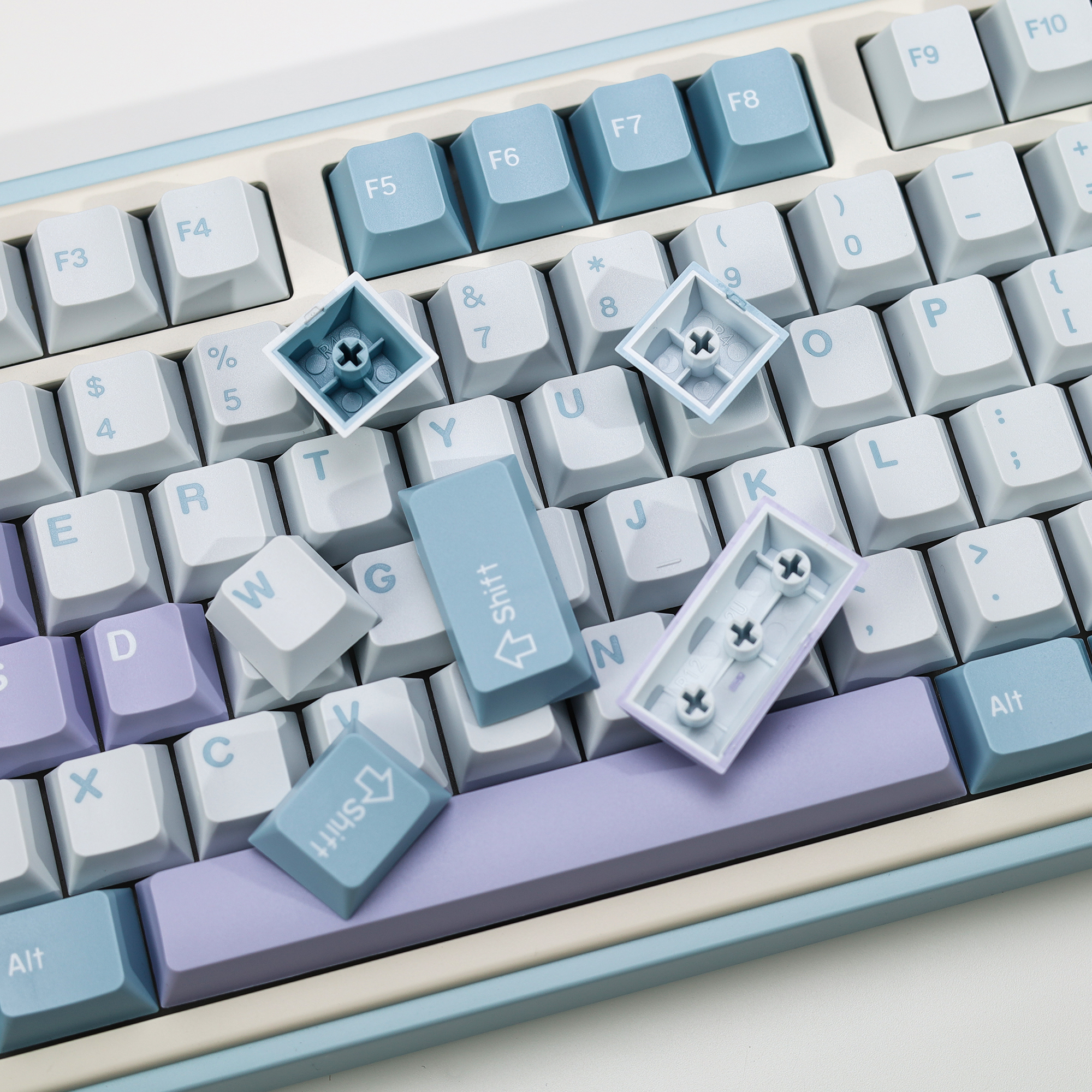 KBDiy Illusion Keycap Retro PB - Gaming Keyboard No Number Pad ulasan dan harga
