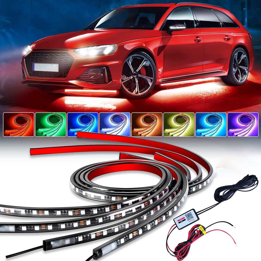 RGB Car Underglow Strip Lights - Rgb Underglow Strip ulasan dan harga