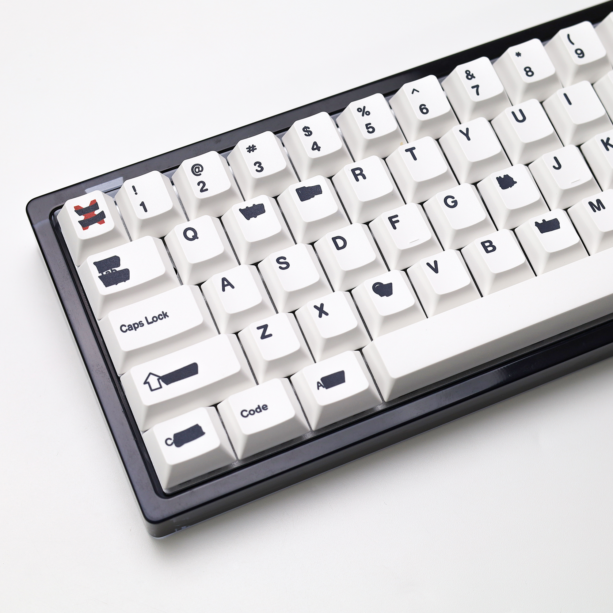 KBDiy Retro GMK Redacted Keyca - Gaming Keyboard No Number Pad ulasan dan harga