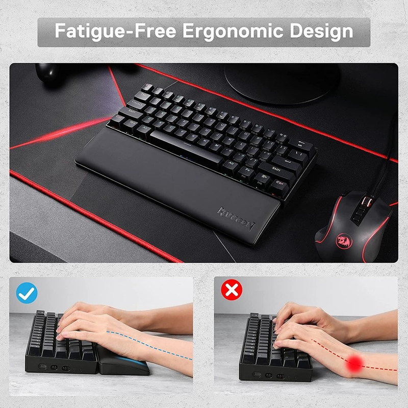 Redragon Gaming Keyboard Wrist - Gaming Keyboard Mobile ulasan dan harga
