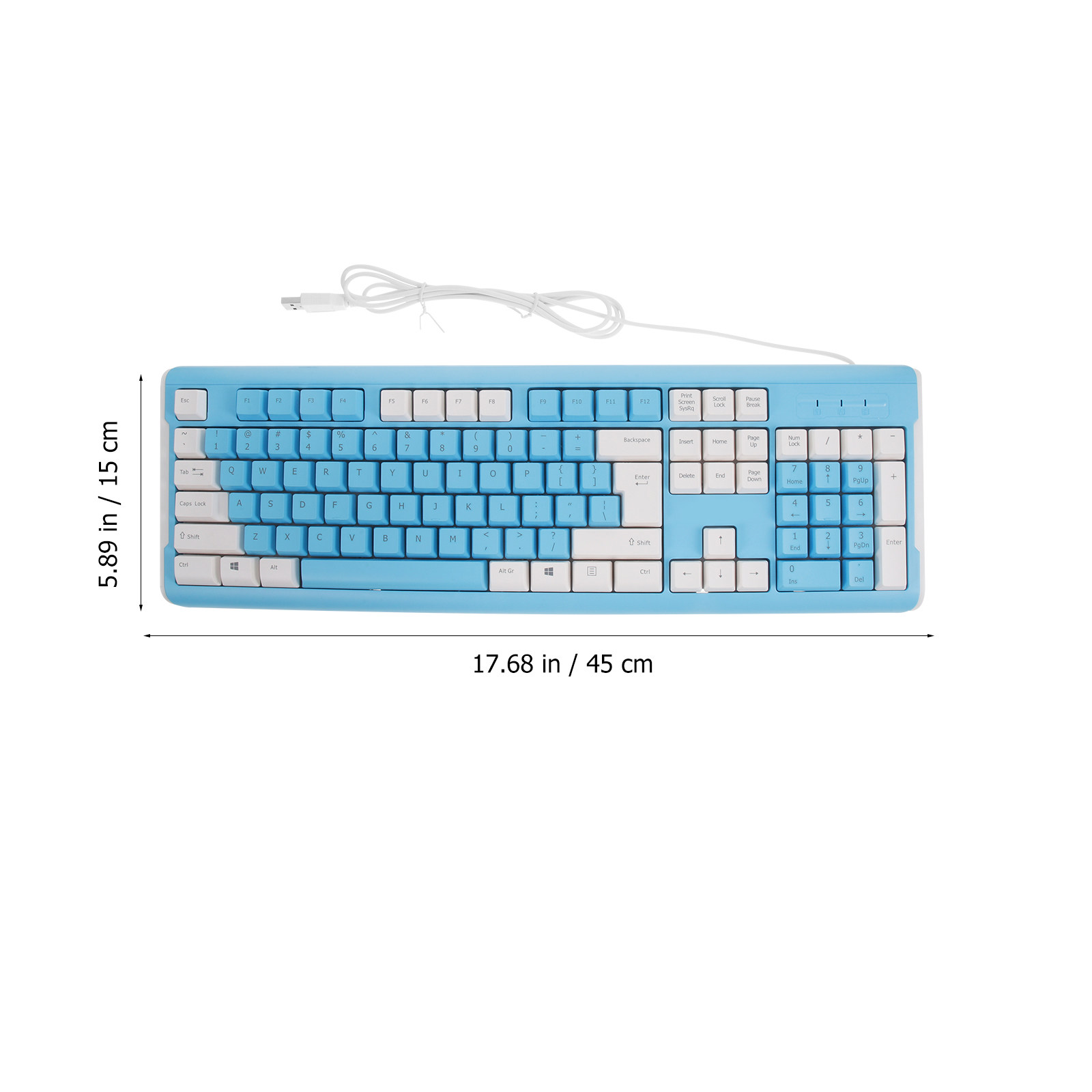 Premium ABS USB Gaming Keyboar - Gaming Keyboard No Number Pad ulasan dan harga