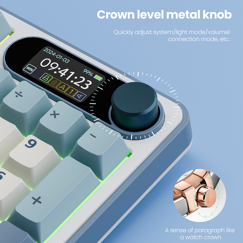RK ROYAL KLUDGE S98 Mechanical - Gaming Keyboard Bundle ulasan dan harga