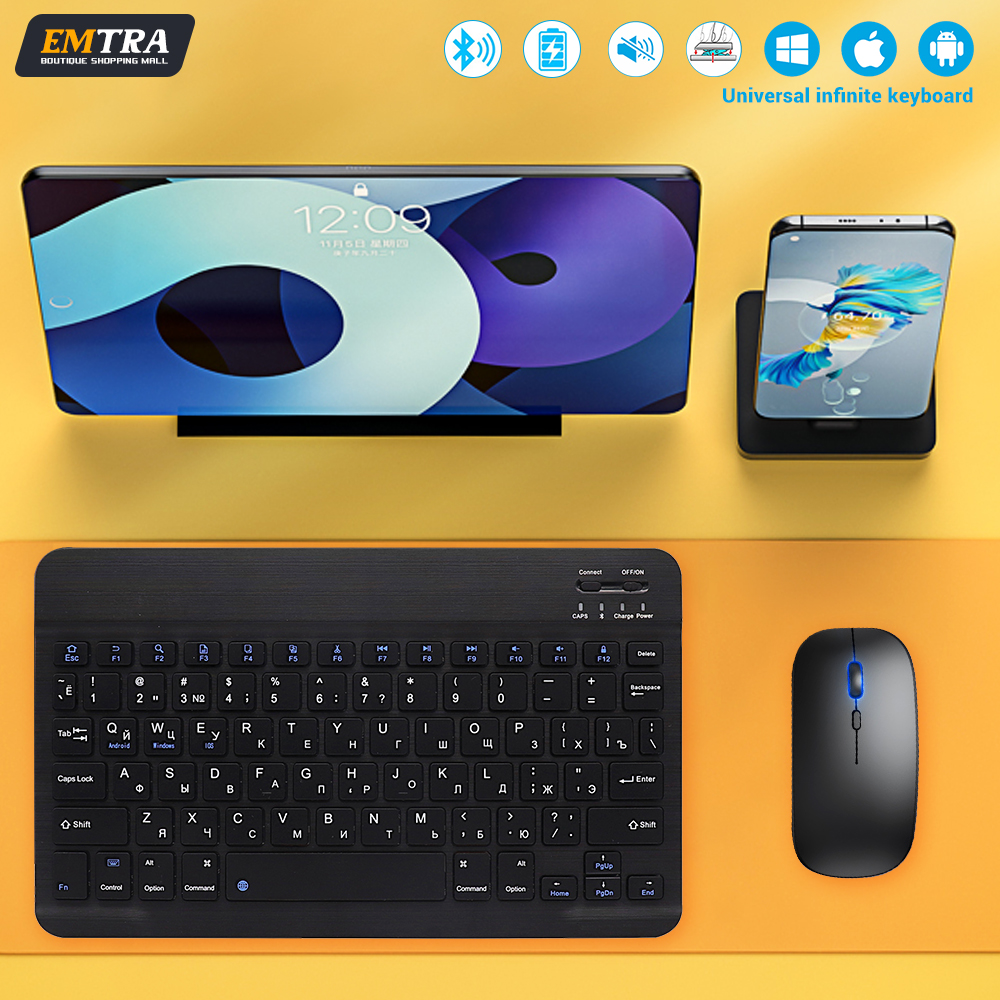 Bluetooth Keyboard and Mouse F - Gaming Keyboard Bundle ulasan dan harga