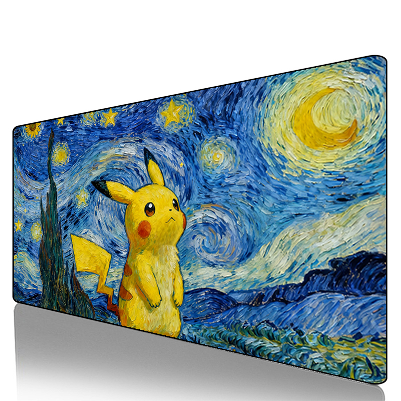 Mouse Pad Pokemon Pikachu Geng - Gaming Keyboard En Mouse ulasan dan harga