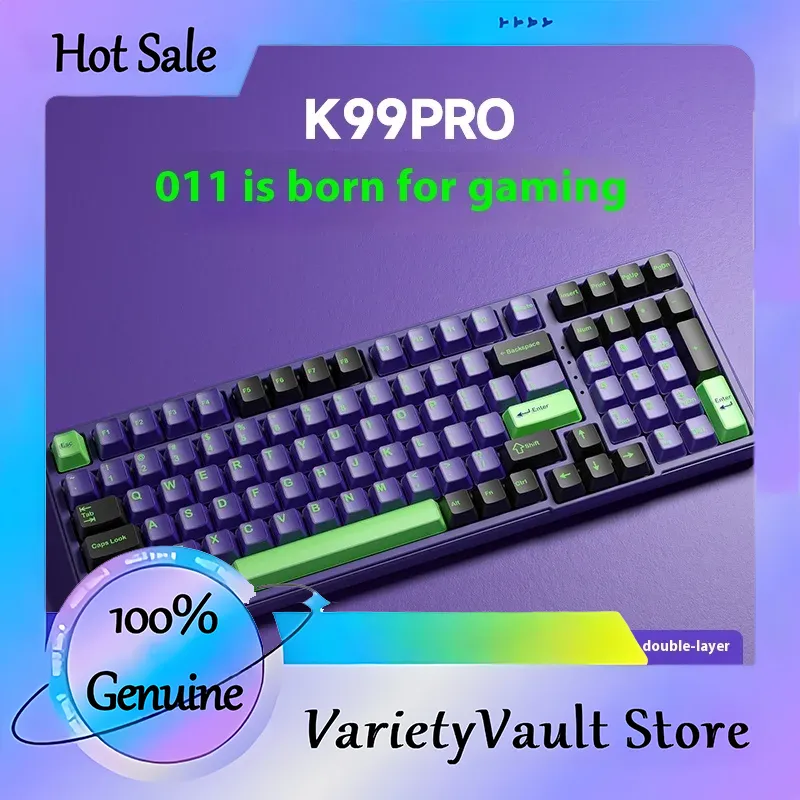 FURYCUBE K99pro Wireless Gamin - Gaming Keyboard Wireless ulasan dan harga