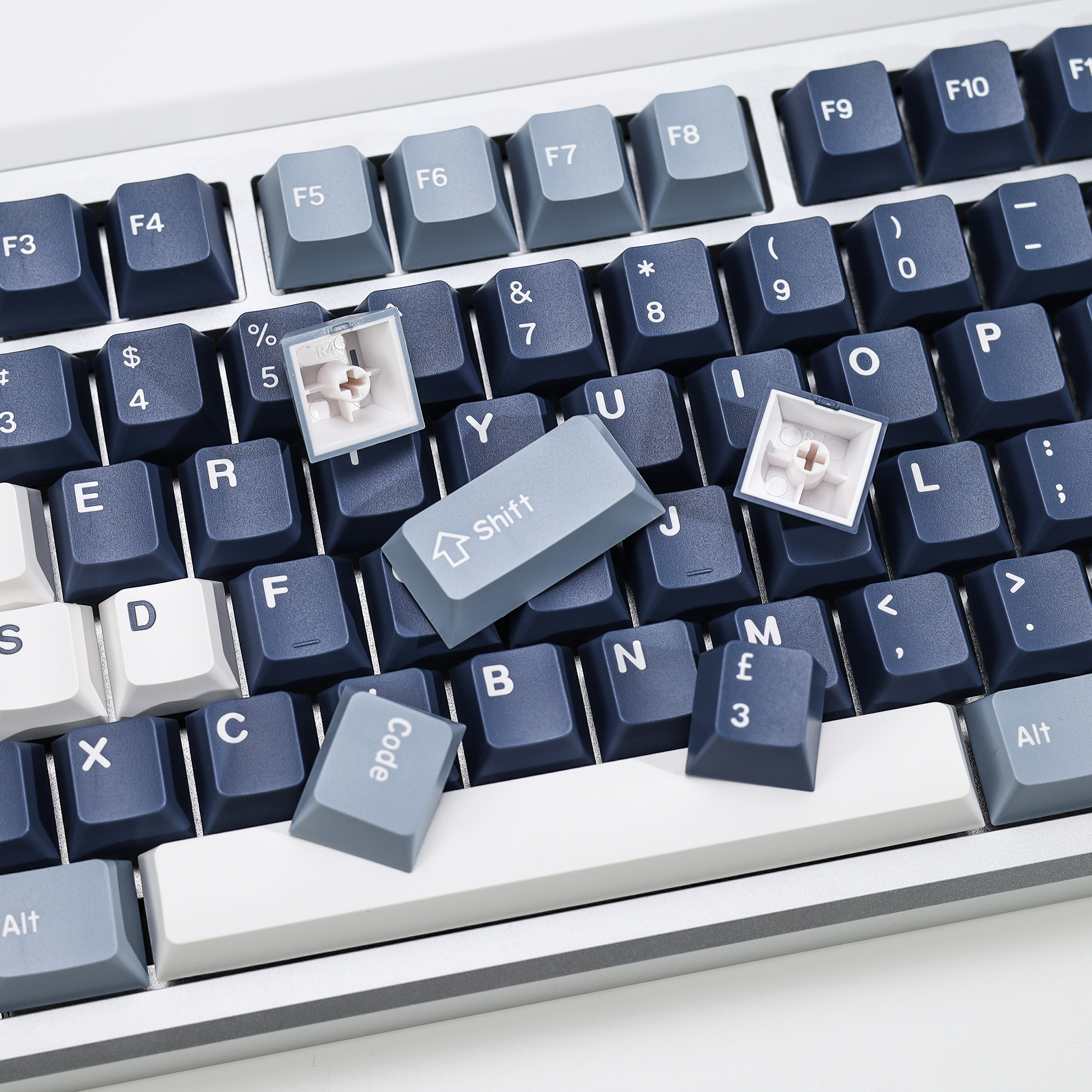 KBDiy Fishing Keycaps ISO PBT  - Gaming Keyboard No Number Pad ulasan dan harga