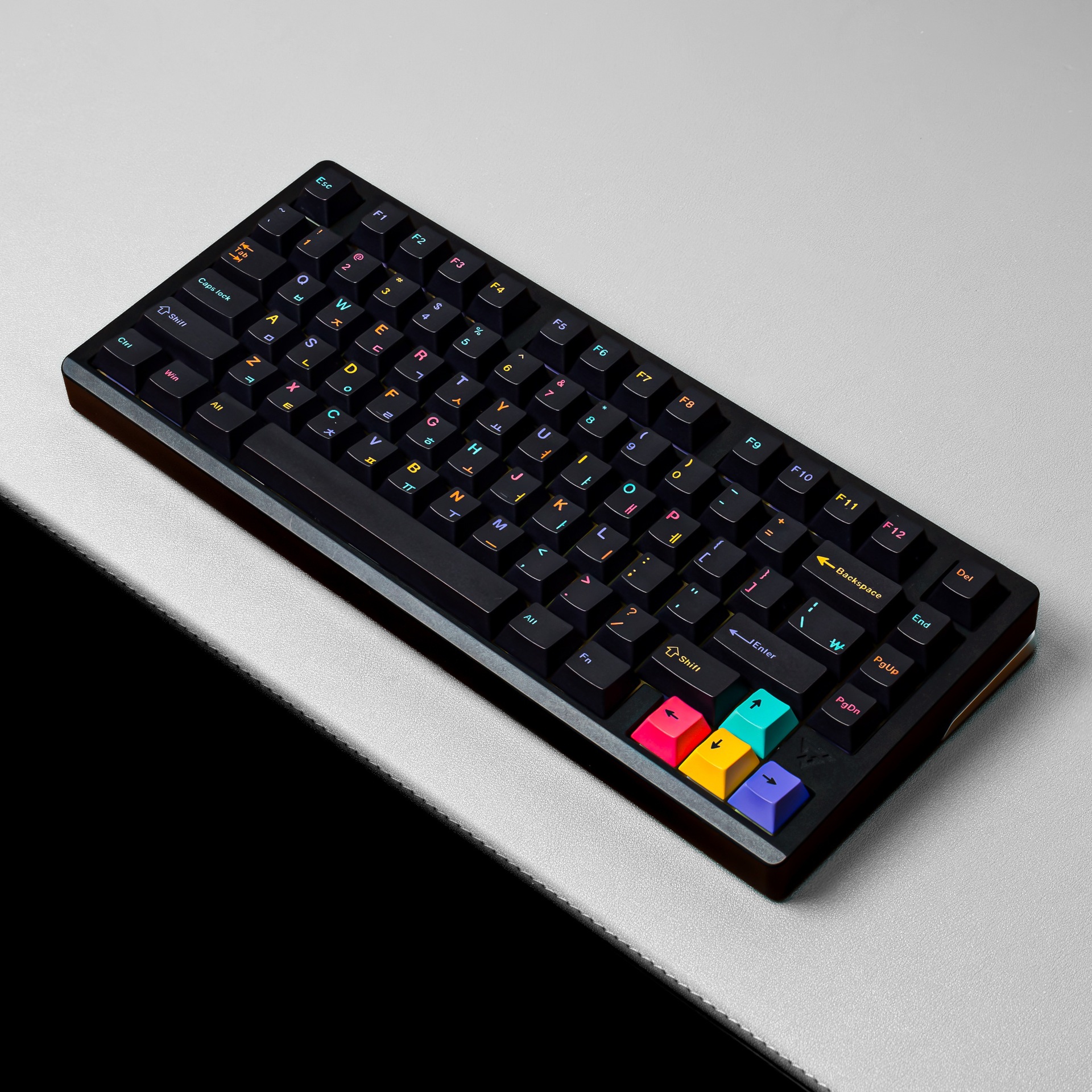 143 Keys Creative Keycaps PBT  - Keyboard Gaming Black ulasan dan harga