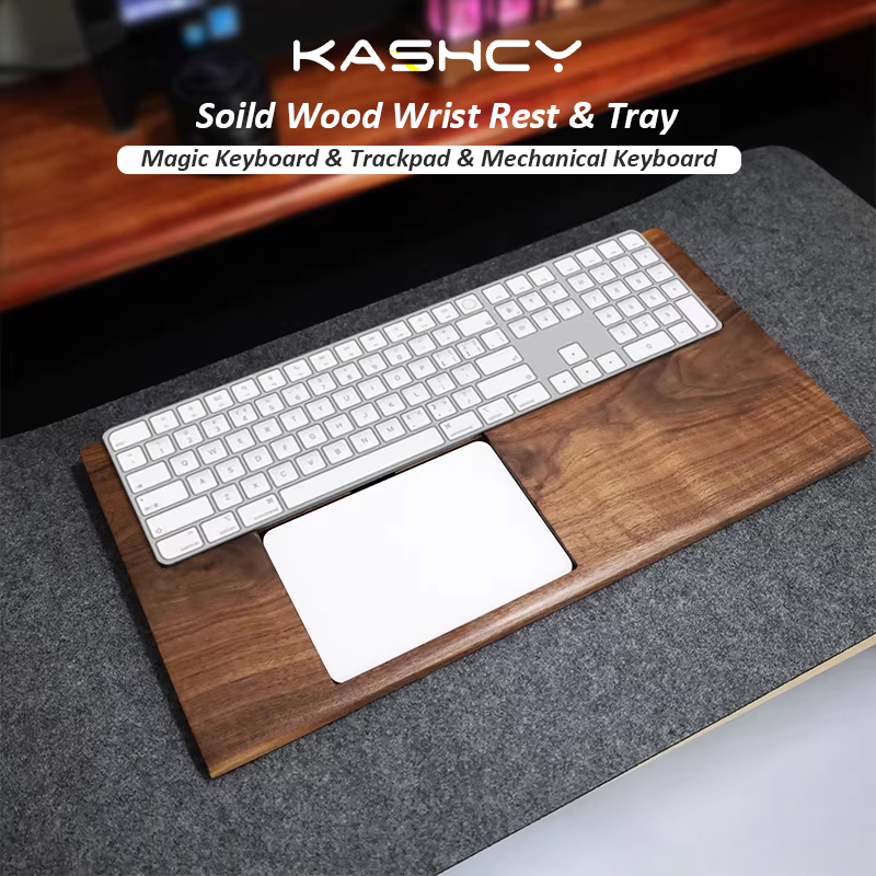 Black Walnut Solid Wooden Tray - Wrist Rest Wood ulasan dan harga