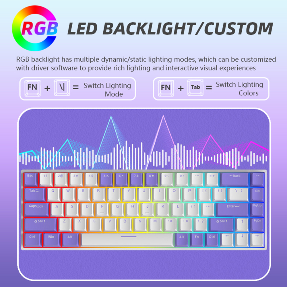 G68 Gaming Mechanical keyboard - Gaming Keyboard Mini Mechanical ulasan dan harga