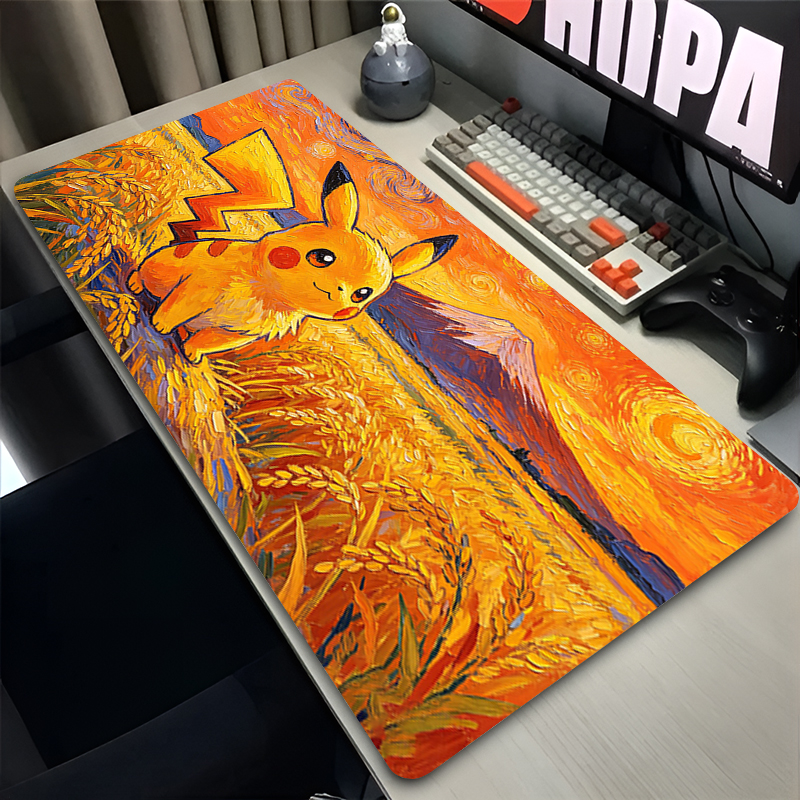 Mouse Pad Pokemon Pikachus Rub - Gaming Keyboard En Mouse ulasan dan harga