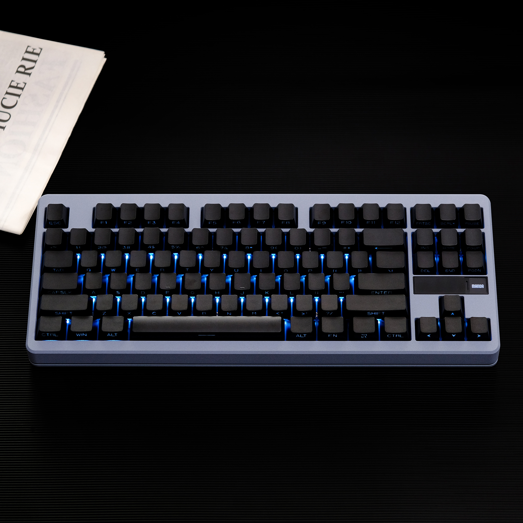 Black Side Print OEM Profile M - Keyboard Gaming Black ulasan dan harga