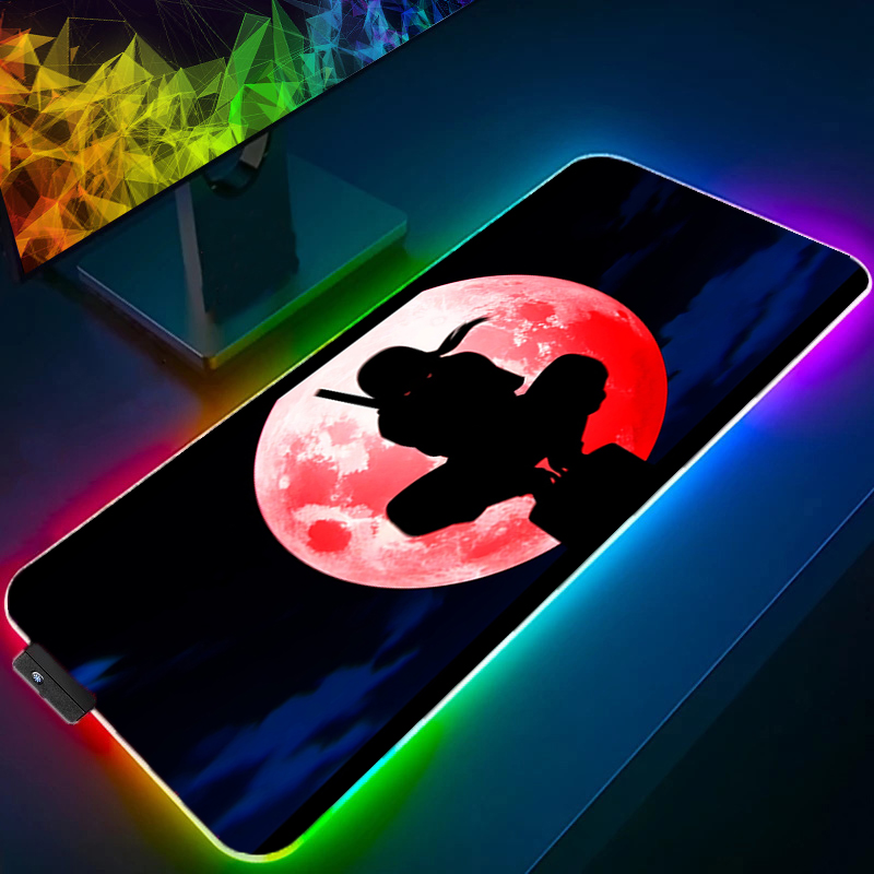 RGB Large Mouse Pad Backlight  - Gaming Keyboard No Rgb ulasan dan harga
