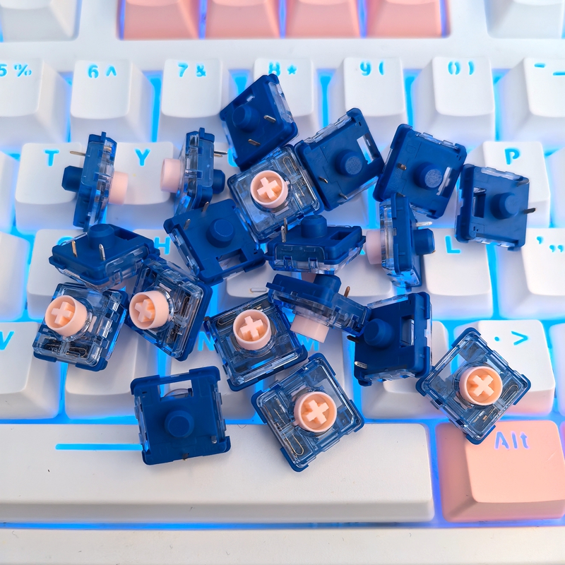 Kailh Islet Pink Mini Low Prof - Gaming Keyboard Mini Mechanical ulasan dan harga