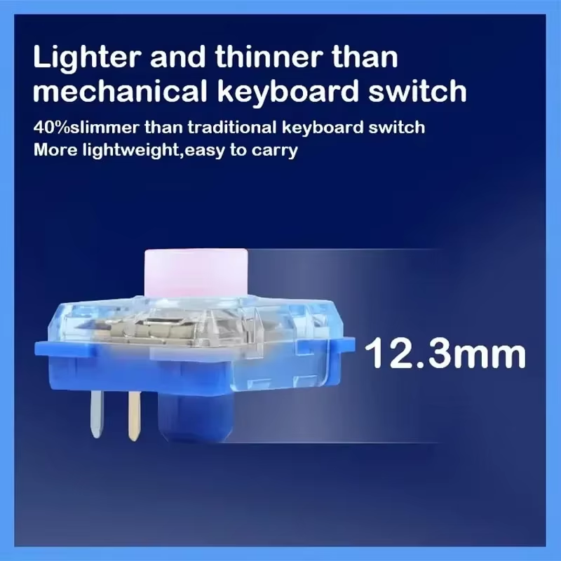 Kailh Islet Pink Mini Low Prof - Gaming Keyboard Mini Mechanical ulasan dan harga
