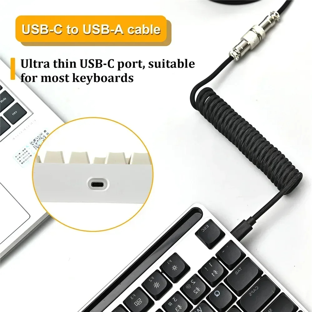Mechanical Keyboard Coiled Cab - Gaming Keyboard Types ulasan dan harga