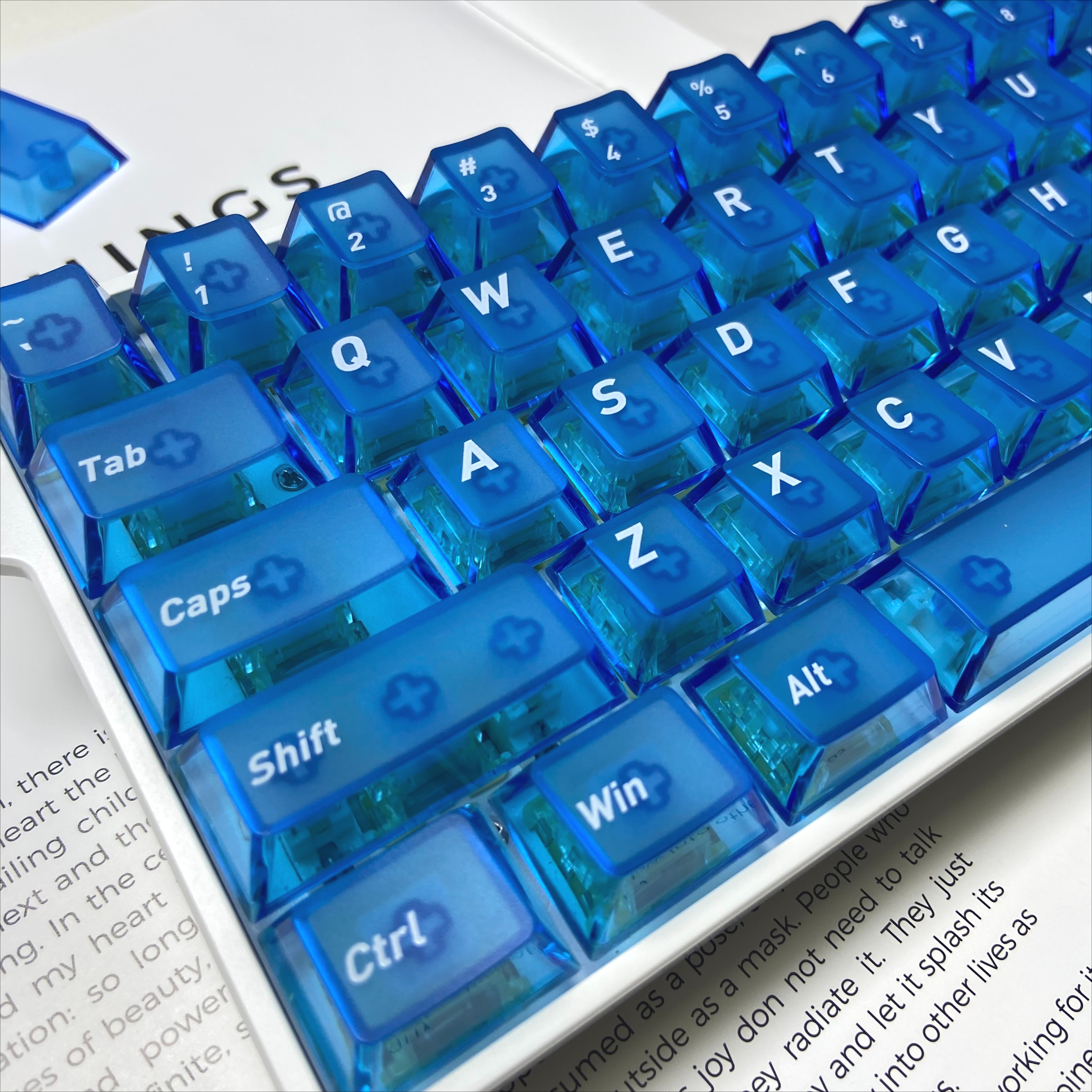 Matte Keycaps Cherry Profile T - Gaming Keyboard Tkl ulasan dan harga