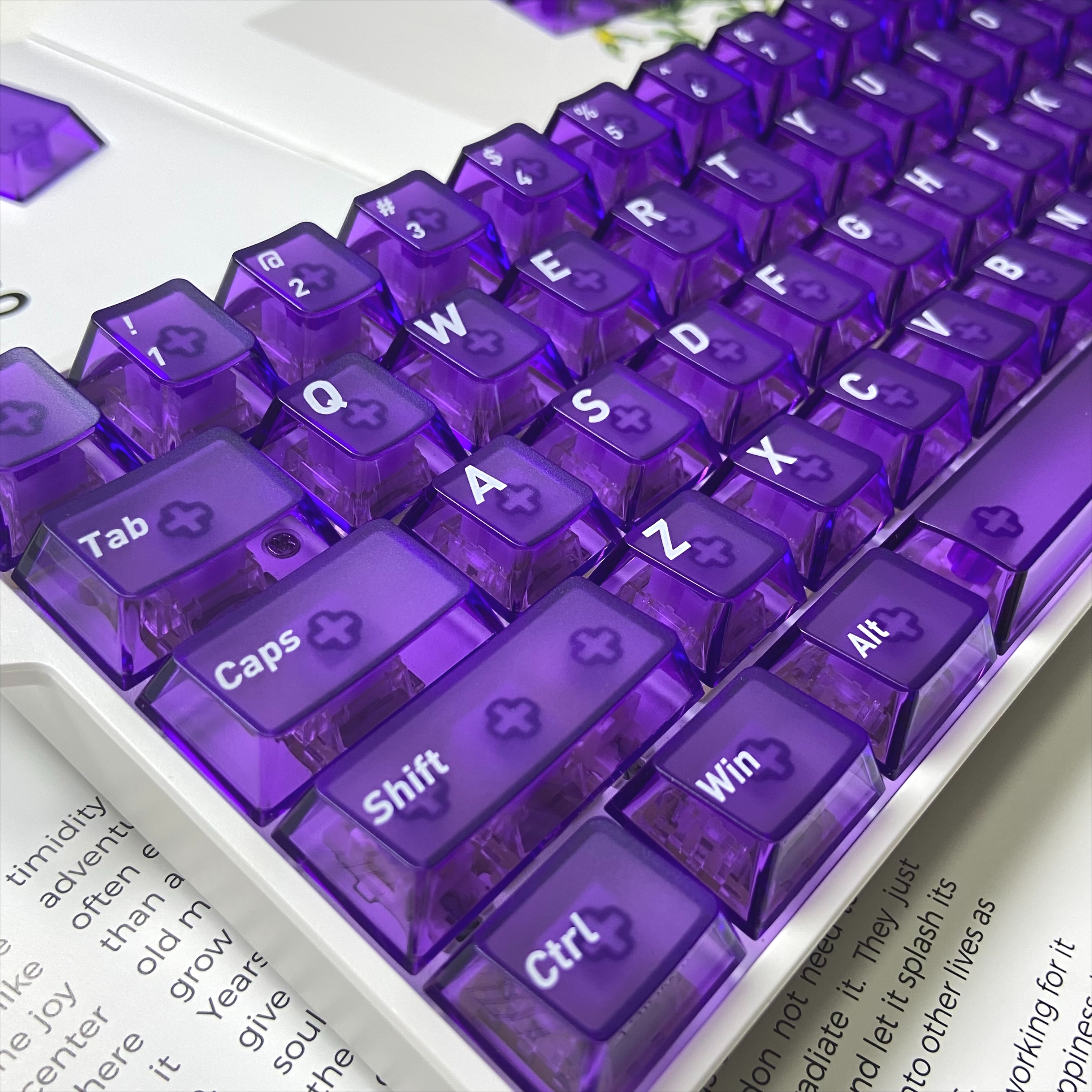 Matte Keycaps Cherry Profile T - Gaming Keyboard Tkl ulasan dan harga