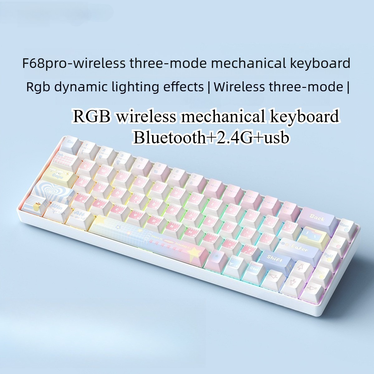 Mechanical keyboard RGB teclad - Gaming Keyboard Mobile ulasan dan harga