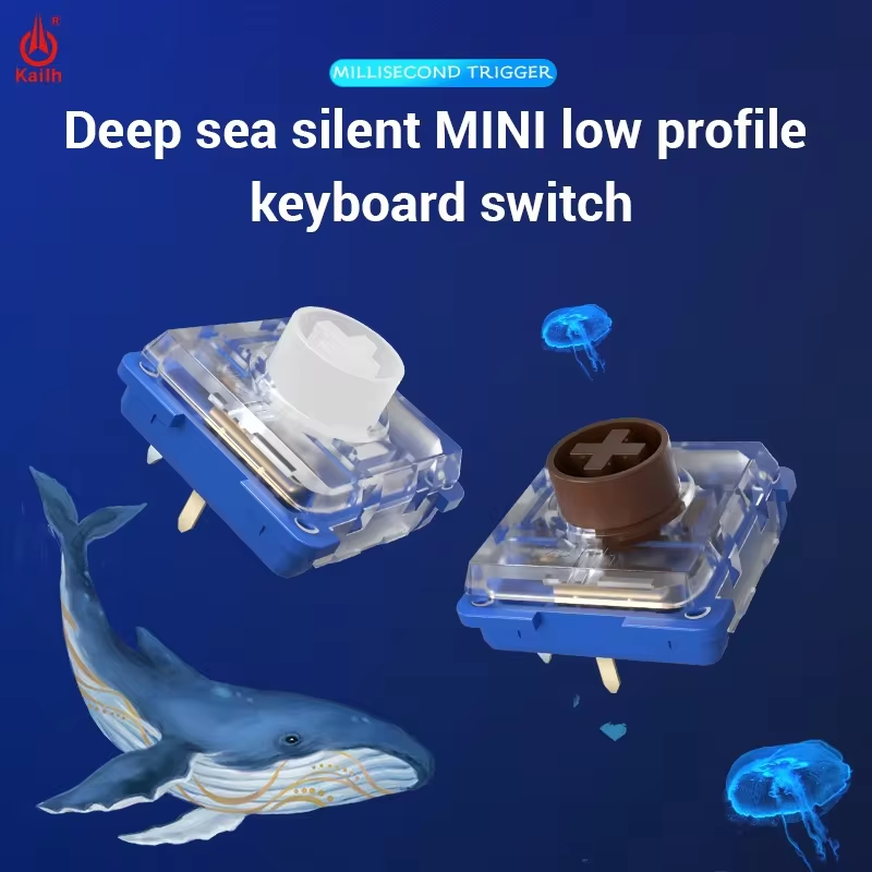 Kailh Deep Sea Silent Mini Hit - Gaming Keyboard No Rgb ulasan dan harga