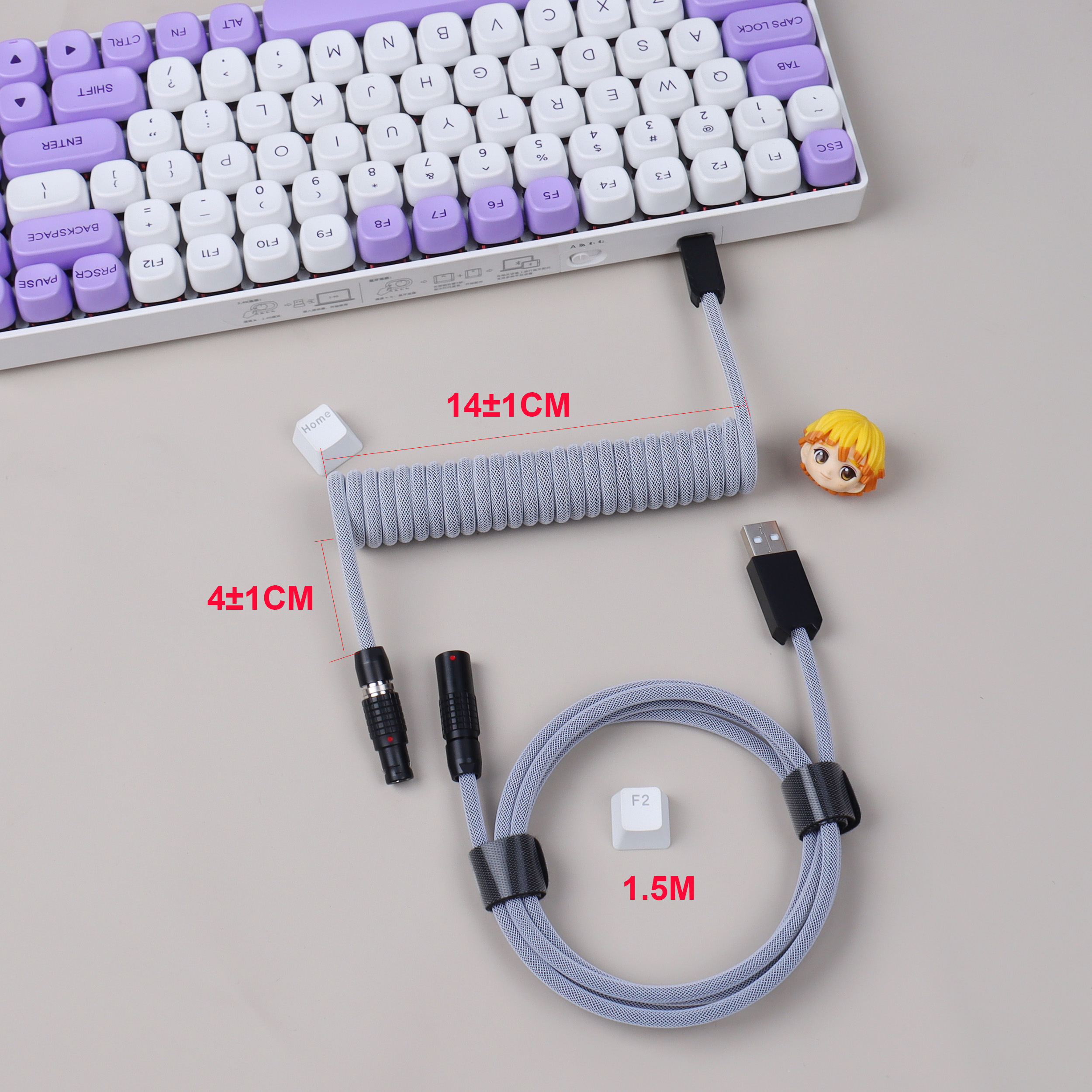 LANO Usb Keyboard Cable FGG Co - Gaming Keyboard Types ulasan dan harga