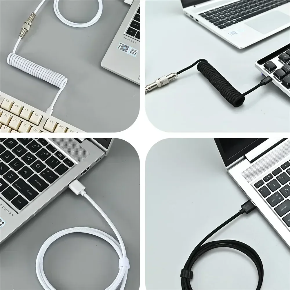 Type C USB aviator coiling cab - Gaming Keyboard Extension ulasan dan harga